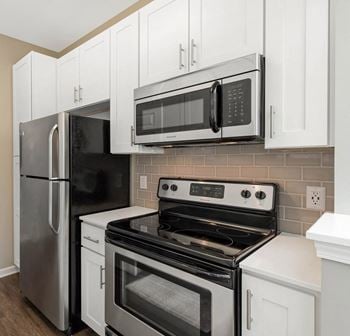 Stainless steel appliance package
